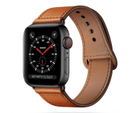 TECH-PROTECT Pasek Leatherfit do Apple Watch 44/45/46/49 mm brown - 687684 - zdjęcie 1